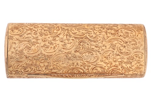 Lot 386 - An Austro-Hungarian snuff box, of elliptic...