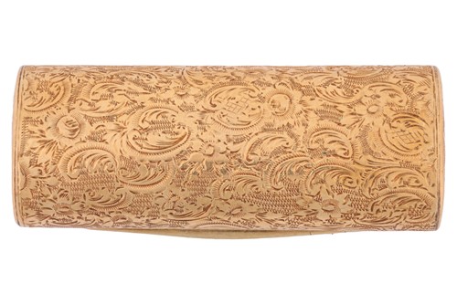 Lot 386 - An Austro-Hungarian snuff box, of elliptic...