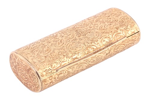 Lot 386 - An Austro-Hungarian snuff box, of elliptic...