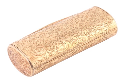 Lot 386 - An Austro-Hungarian snuff box, of elliptic...
