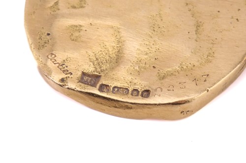 Lot 2 - Cartier. An 18ct yellow gold 'Zodiac' pendant,...