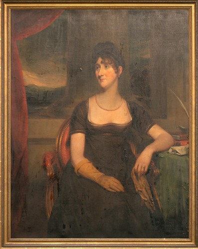 Lot 44 - Circle of Sir Thomas Lawrence (1769-1830), a...