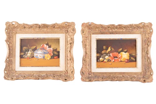 Lot 22 - Johannes Eerdmans (b. 1950) Dutch, two still...