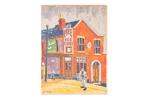 Lot 9 - Joe Scarborough (b.1938), 'The Beer Off at the...