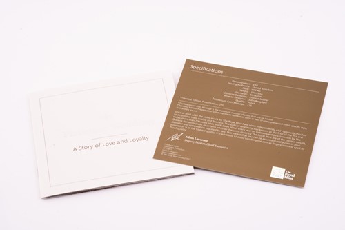 Lot 178 - The Royal Mint 2017 Platinum Wedding...