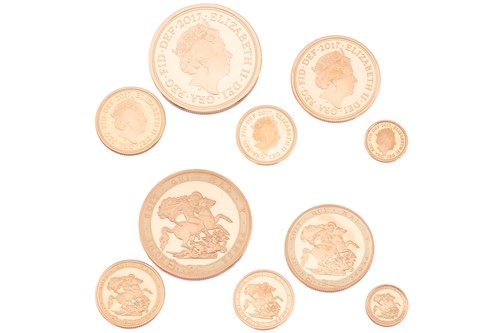 Lot 174 - The Royal Mint, The Sovereign 2017 Five Coin...