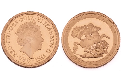 Lot 174 - The Royal Mint, The Sovereign 2017 Five Coin...