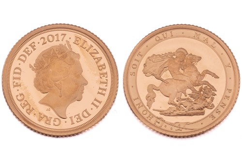 Lot 174 - The Royal Mint, The Sovereign 2017 Five Coin...