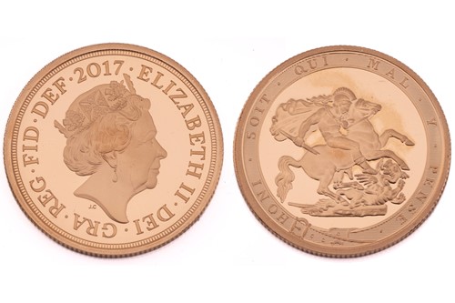 Lot 174 - The Royal Mint, The Sovereign 2017 Five Coin...
