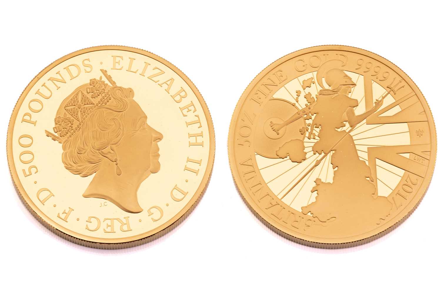 Lot 165 - The Royal Mint 2017 Britannia 5oz Gold Proof...