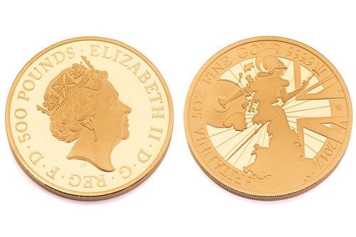 Lot 165 - The Royal Mint 2017 Britannia 5oz Gold Proof...