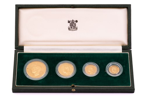 Lot 170 - A 1937 King George VI Sovereign Set,...