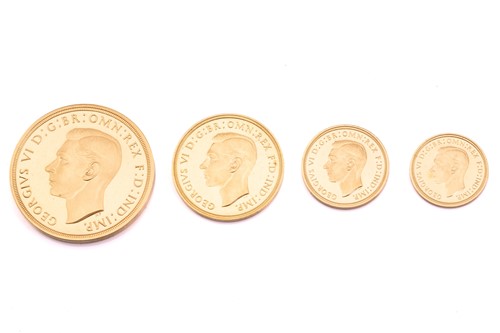 Lot 170 - A 1937 King George VI Sovereign Set,...