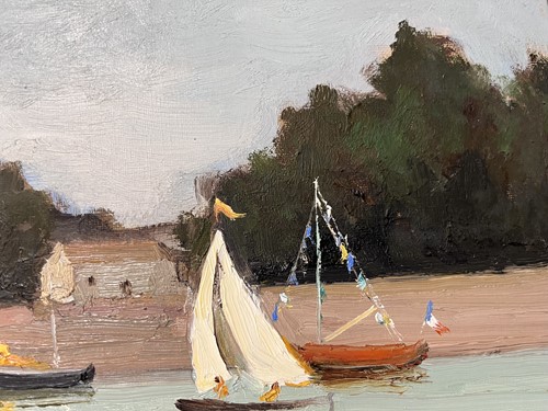 Lot 54 - Marcel Dyf (1899-1985) French, 'Le Passage...