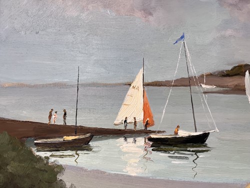 Lot 54 - Marcel Dyf (1899-1985) French, 'Le Passage...