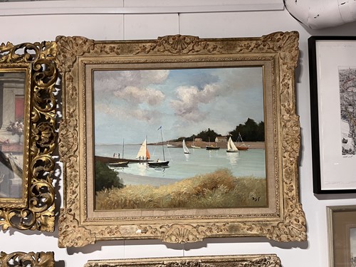 Lot 54 - Marcel Dyf (1899-1985) French, 'Le Passage...