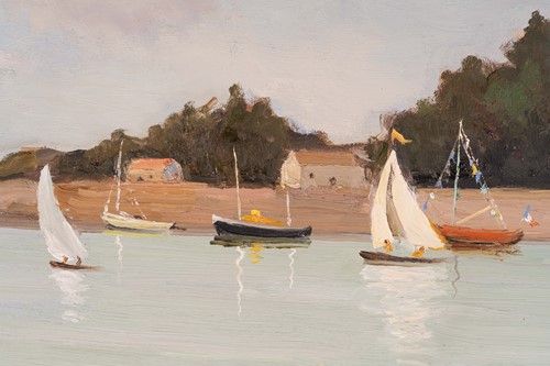 Lot 54 - Marcel Dyf (1899-1985) French, 'Le Passage...
