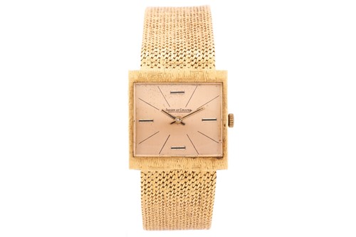 Lot 431 - A Favre Leuba with a Jaeger Le Coutre dial...