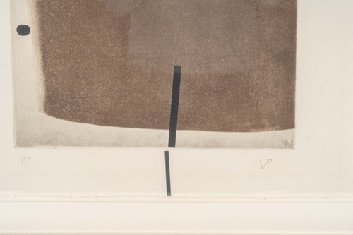 Lot 64 - Victor Pasmore, Untitled 1974, monogrammed...