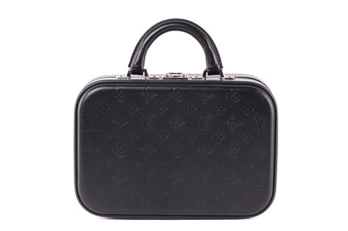 Lot 366 - Louis Vuitton- Monogram black leather...