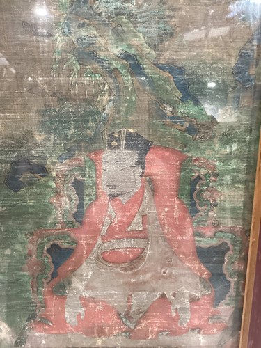 Lot 91 - A Tibetan thangka, 18th century, Grub-chen...
