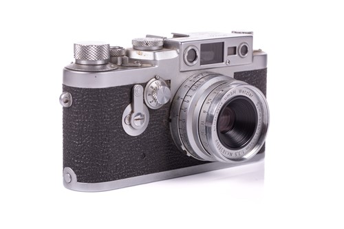 Lot 226 - A 1958 Leica DBP Ernst Leitz GMBH Wetzlar IIIg...