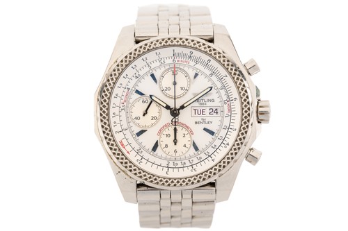 Lot 395 - A Breitling Bentley GT, with an automatic...