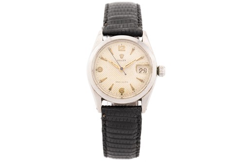 Lot 372 - A Rolex 6466 precision, featuring a swiss made...