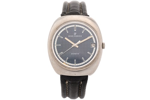 Lot 416 - A Girard-Perregaux stainless steel quartz...