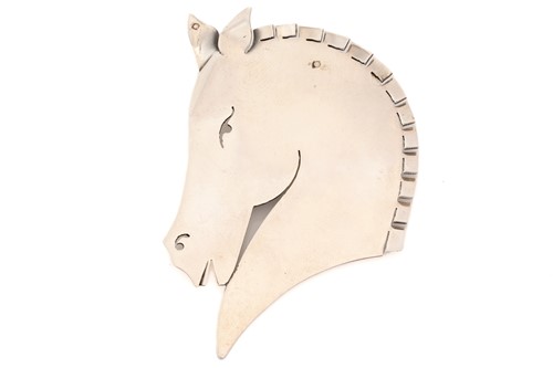Lot 335 - Georg Jensen - A brooch in the form of a...