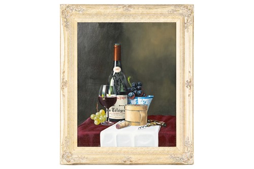 Lot 27 - Peter Kotka (b.1951), 'Rhone with Fruit &...
