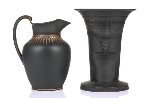 Lot 289 - An early 19th century Wedgwood black basalt...