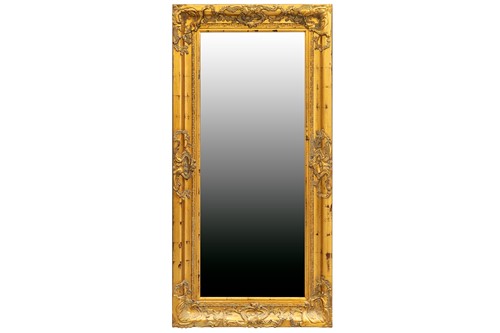 Lot 256 - A 19th century style rectangular gilt framed...