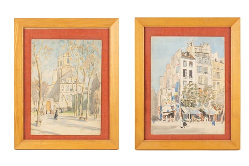 Lot 42 - Ernest Procter (1886-1935), Eglisé St. Sulpice,...