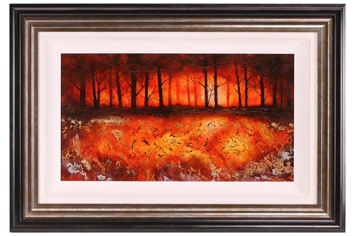 Lot 39 - Kerry Darlington (b.1974), a forest landscape,...
