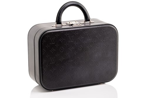 Lot 344 - Louis Vuitton - Monogram black leather...
