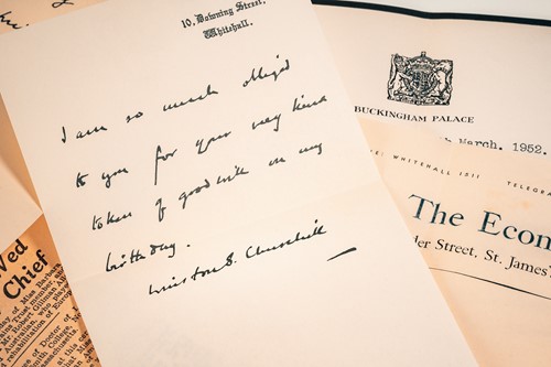 Lot 261 - A collection of 1950s Winston Churchill...