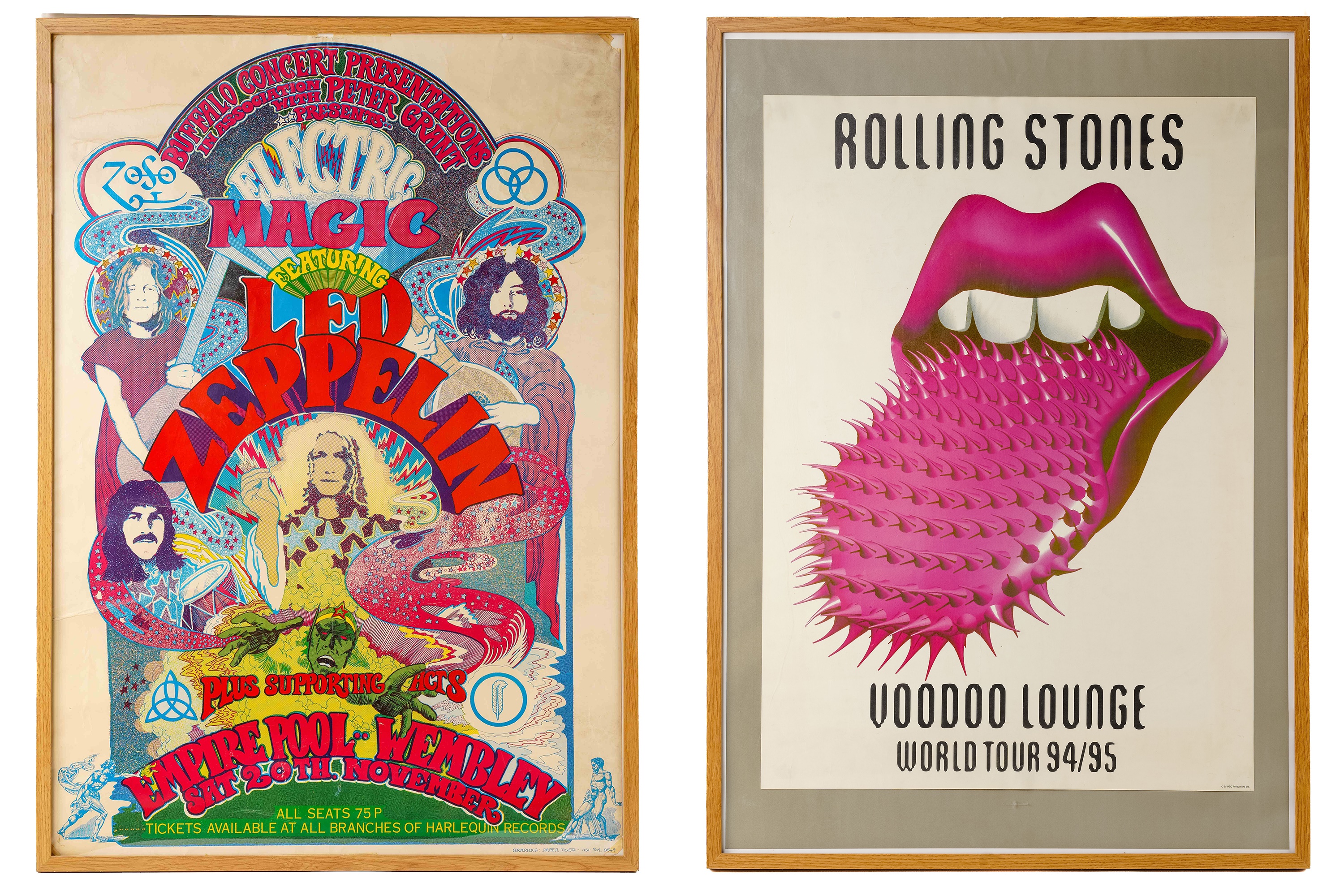 Lot 267 - Led Zeppelin: an original 'Electric Magic'