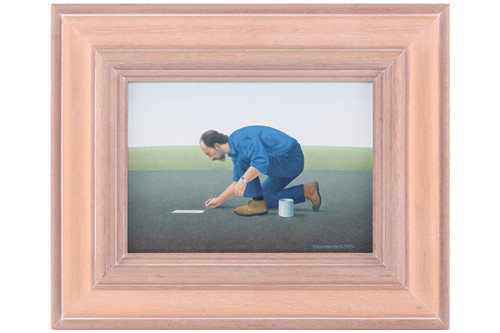 Lot 31 - David Cheepen (b.1946) British, 'In the Slow...