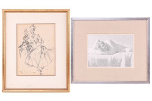 Lot 74 - Francis Marshall (1901 - 1980) Ballerina,...