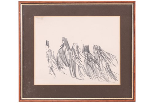 Lot 75 - Feliks Topolski RA (1907 - 1989), Procession...