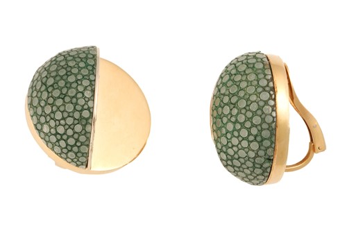 Lot 76 - Hedy Martinelli - a pair of diamond and...