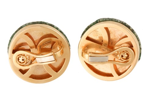 Lot 76 - Hedy Martinelli - a pair of diamond and...