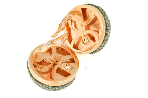 Lot 76 - Hedy Martinelli - a pair of diamond and...