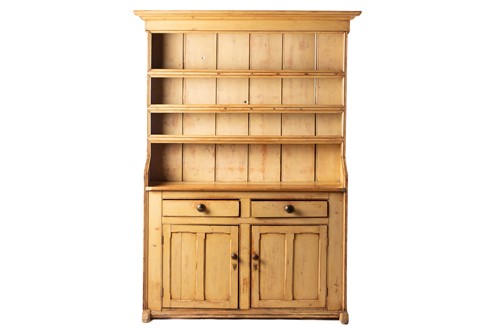 Lot 170 - An Irish provincial rustic painted pine...