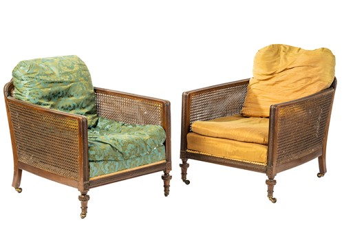 Lot 166 - A pair of James Schoolbred, Edwardian mahogany...