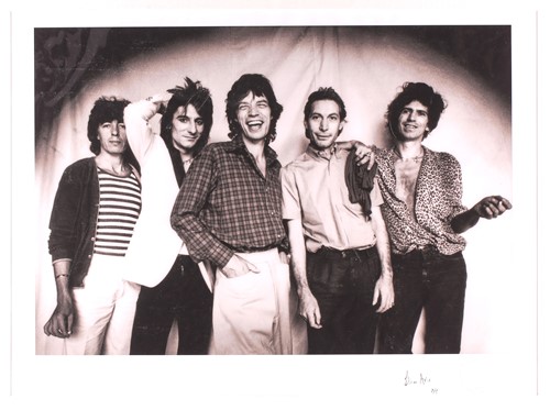 Lot 96 - Brian Aris (contemporary), 'The Rolling Stones'...