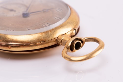 Lot 401 - A Breguet French 18ct gold ladies fob watch,...