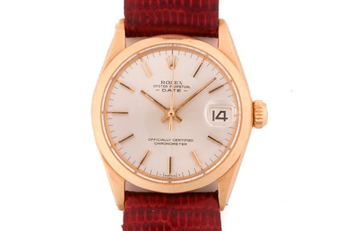 Lot 398 - A Rolex Oyster Perpetual Date ref: 6627,...