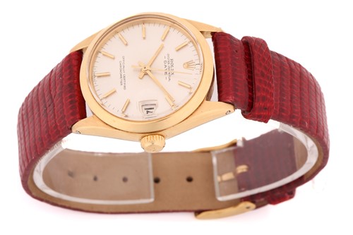 Lot 398 - A Rolex Oyster Perpetual Date ref: 6627,...